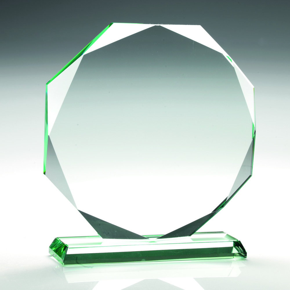 JADE GLASS OCTAGON (15MM THICK)
