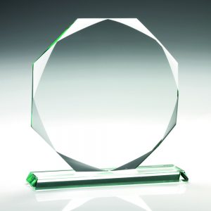 JADE GLASS OCTAGON (10MM THICK)