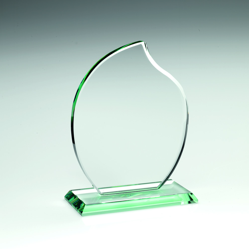 JADE GLASS TEARDROP (10MM THICK)